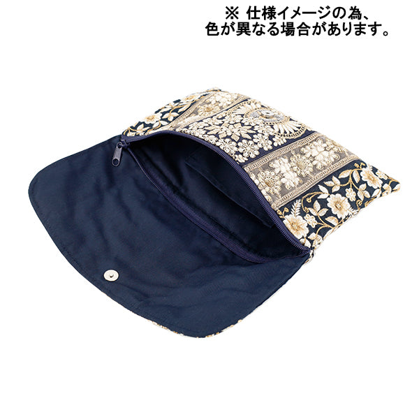 バッグ 『インド刺繍クラッチバッグ 約横30×縦18cm ICB-02』