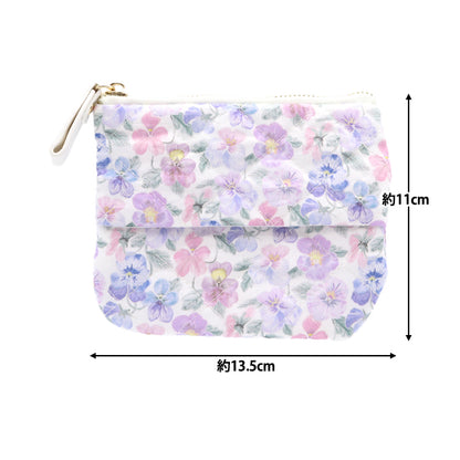 小物入れ 『リバティ・ファブリックス ティッシュポーチ シンクオブミー LG-36301107-T』 【ユザワヤオリジナル】