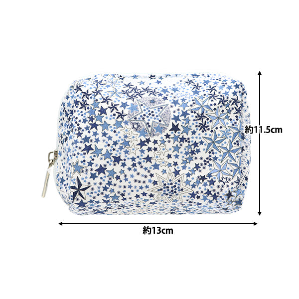 小物入れ 『リバティ・ファブリックス ミニメイクポーチ アデラジャ LG-3631256-M』 【ユザワヤオリジナル】