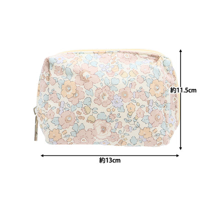 Accessory case "Liberty Fabrics Mini Makeup Pouch Betsy LG-3332019-M" 【Yuzawayaoriginal】