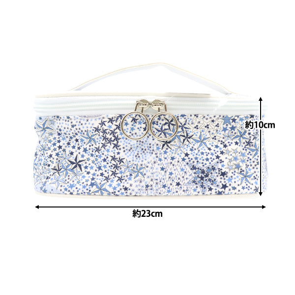 小物入れ 『リバティ・ファブリックス バニティポーチ アデラジャ LG-3631256-B』 【ユザワヤオリジナル】