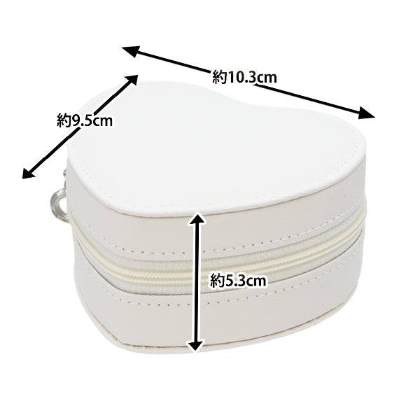 Маленький держатель «Ювелирные изделия» Сердце Слоновая кость JB-H1"