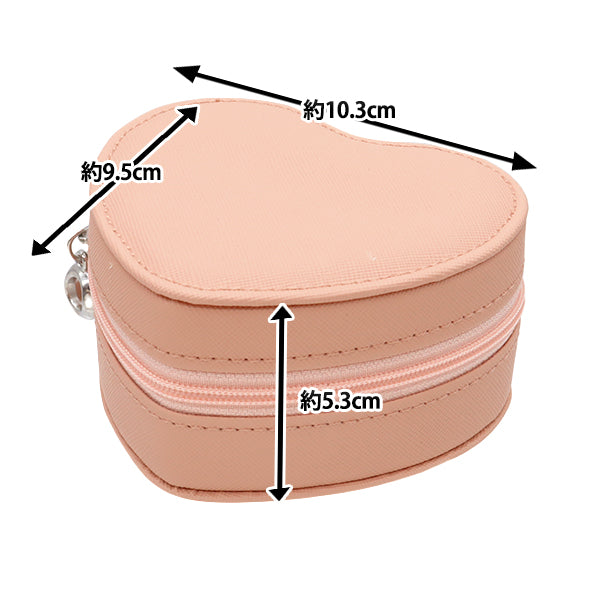 Маленький держатель «Ювелирные изделия» Сердце розовое JB-H2"