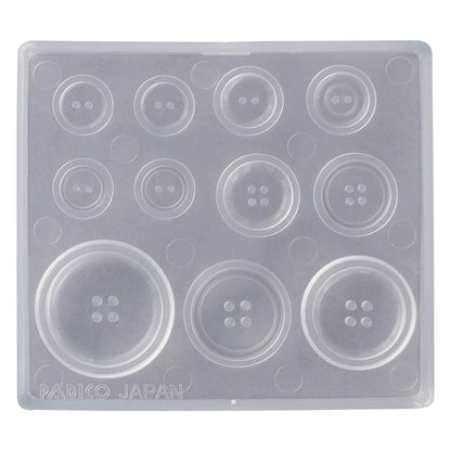 Resin Mold "Soft Mold Button 404177" PADICO Pajiko