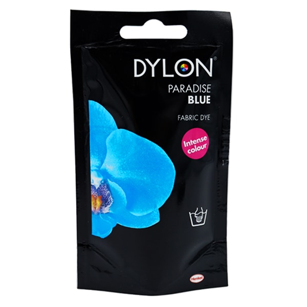 염료 "프리미엄 다이 21 Paradise Blue"Dylon Dylon