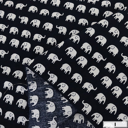 [From quantity 5] Fabric "Home Collection Cotton Elephant Pattern DH11724S F"