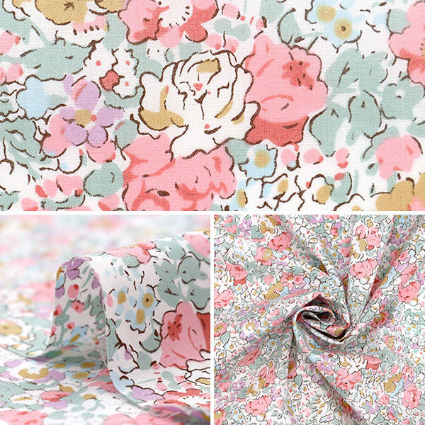 [From quantity 5] Fabric "Liberty Liberty Print Tana lawn Claire Audo 3332022-DE] Liberty Japan