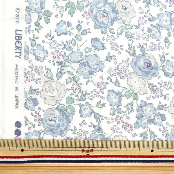 [الكمية من 5] قماش "LIBERTY Liberty Print Tana Lawn Félicité Blue Gray 3637113J21H" [Yuzawaya Original]