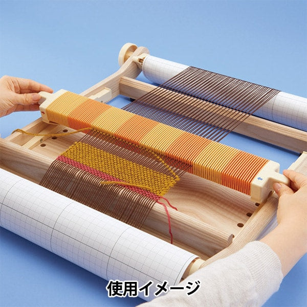 手織りセット 『手織り機 咲きおり 40cm (30羽セット) 57-950』 Clover