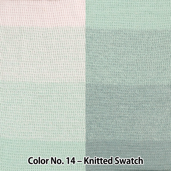 Wonder Wool 200 Color 14 knitted swatch showing