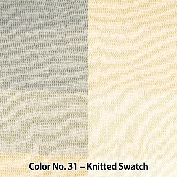 Wonder Wool 200 Color 31 knitted swatch