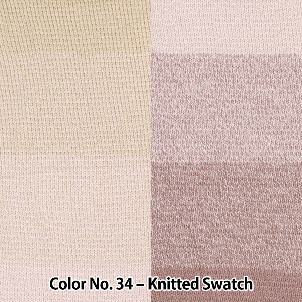 Wonder Wool 200 Color 34 knitted swatch