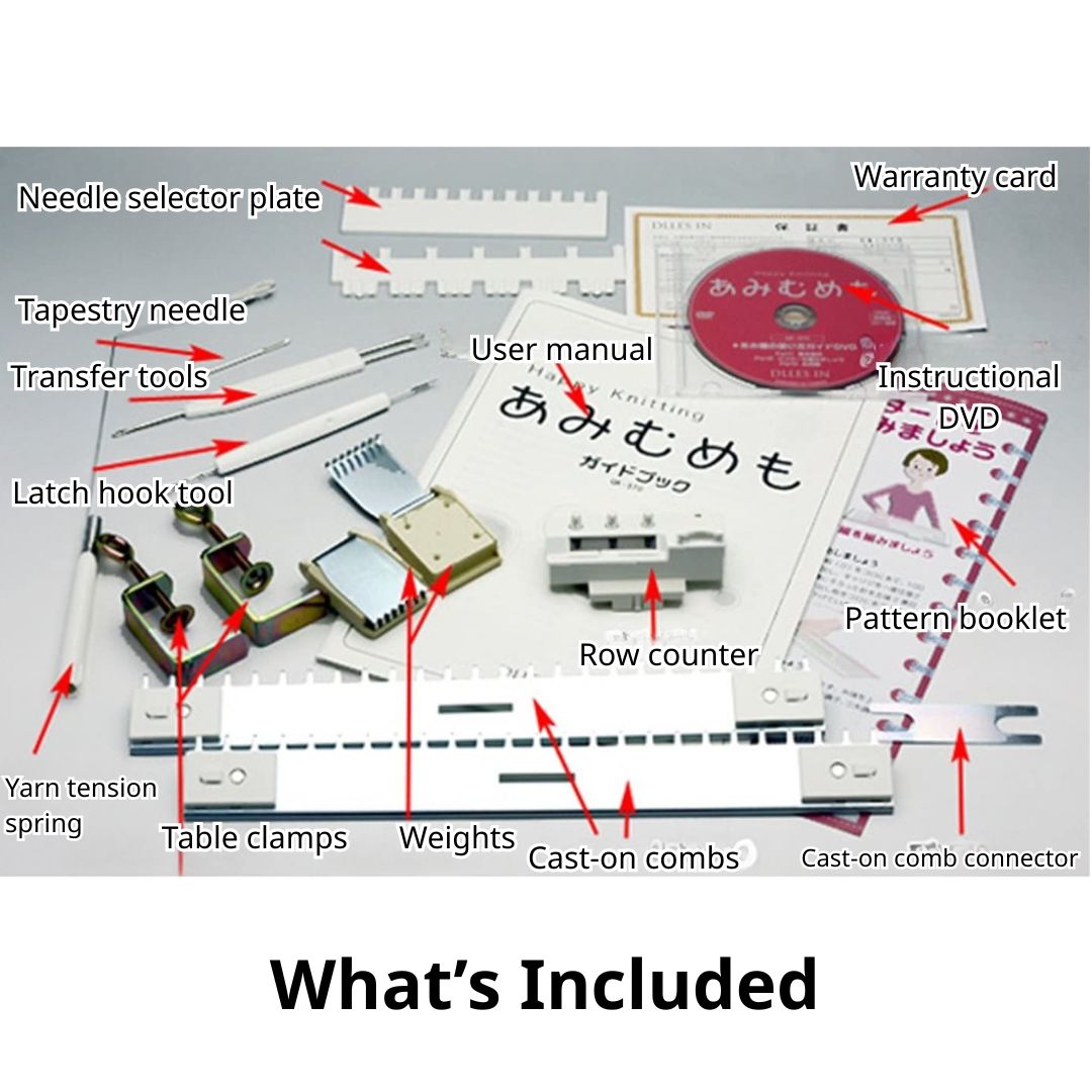 Métier à tricoter "Studio en tricot à la mode Amimumo GK-370"